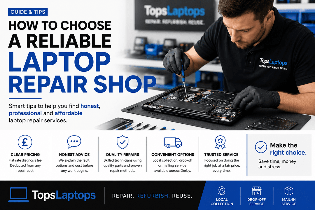 How to Choose a Reliable Laptop Repair Shop (Without Regretting It Later)